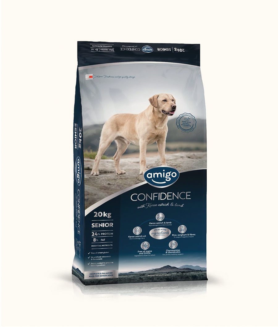 Amigo Dog Food for Senior Dogs 20kg | Dashing Pets