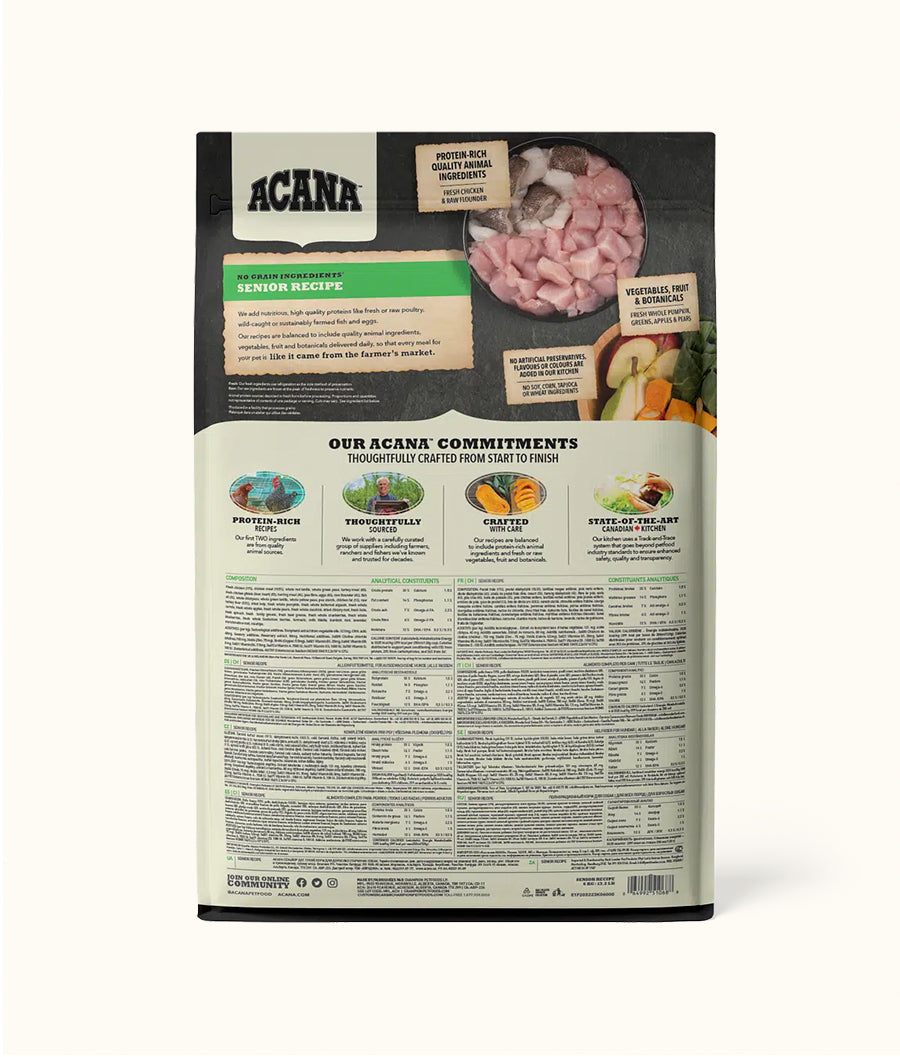 Acana Senior Dog Food 6kg | Dashing Pets