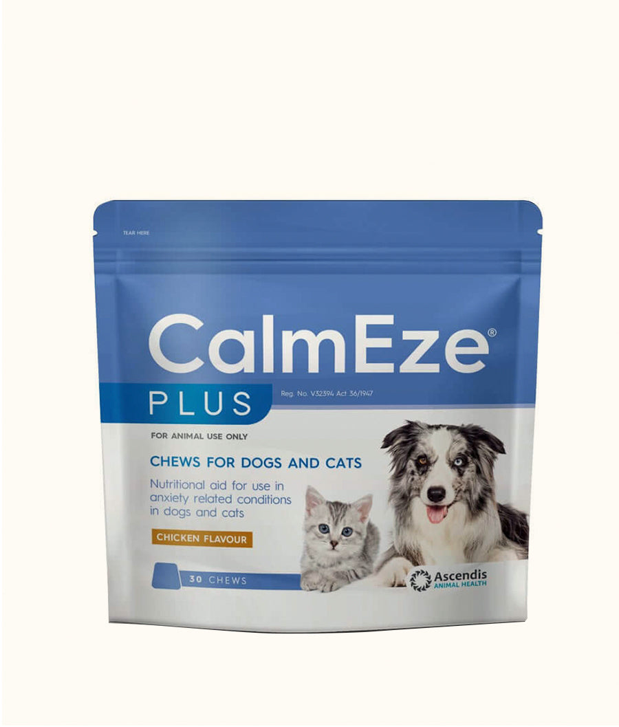 CalmEze Plus Chews for Cats and Dogs 30's | Dashing Pets