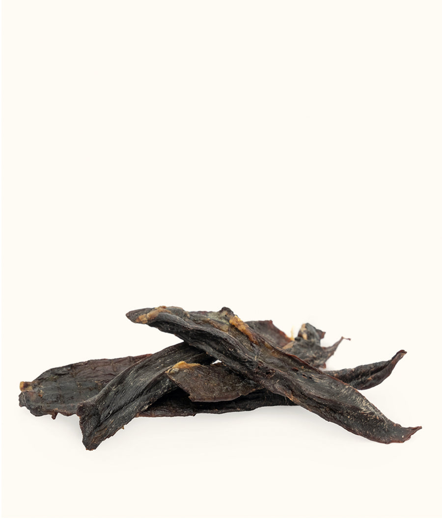 The Lekker Barkery Ostrich Biltong bites 40g | Dashing Pets