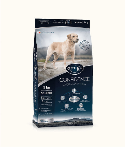 Amigo Dog Food for Senior Dogs 8kg | Dashing Pets
