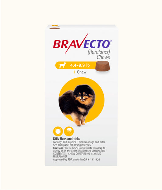 Bravecto® Chewable Tablets for Toy Dogs (2kg-4.5kg) Front | Dashing Pets