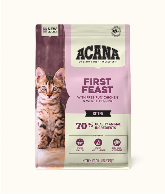 Acana kitten First Feast 1.8kg front | Dashing Pets