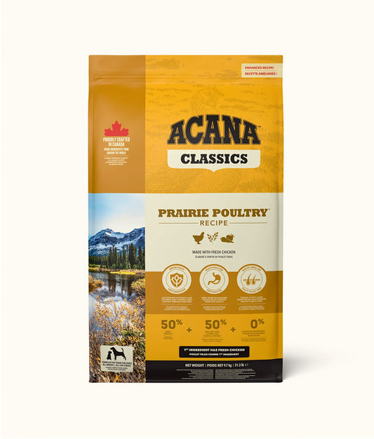 Acana Adult Dog Food Highest Protein Prairie Poultry  2kg | Dashing Pets