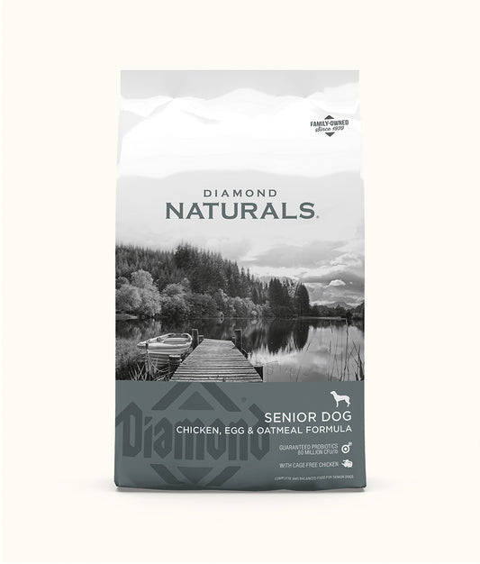Diamond Naturals Senior Dog Chicken, Egg & Oatmeal Formula Formula 2kg | Dashing Pets