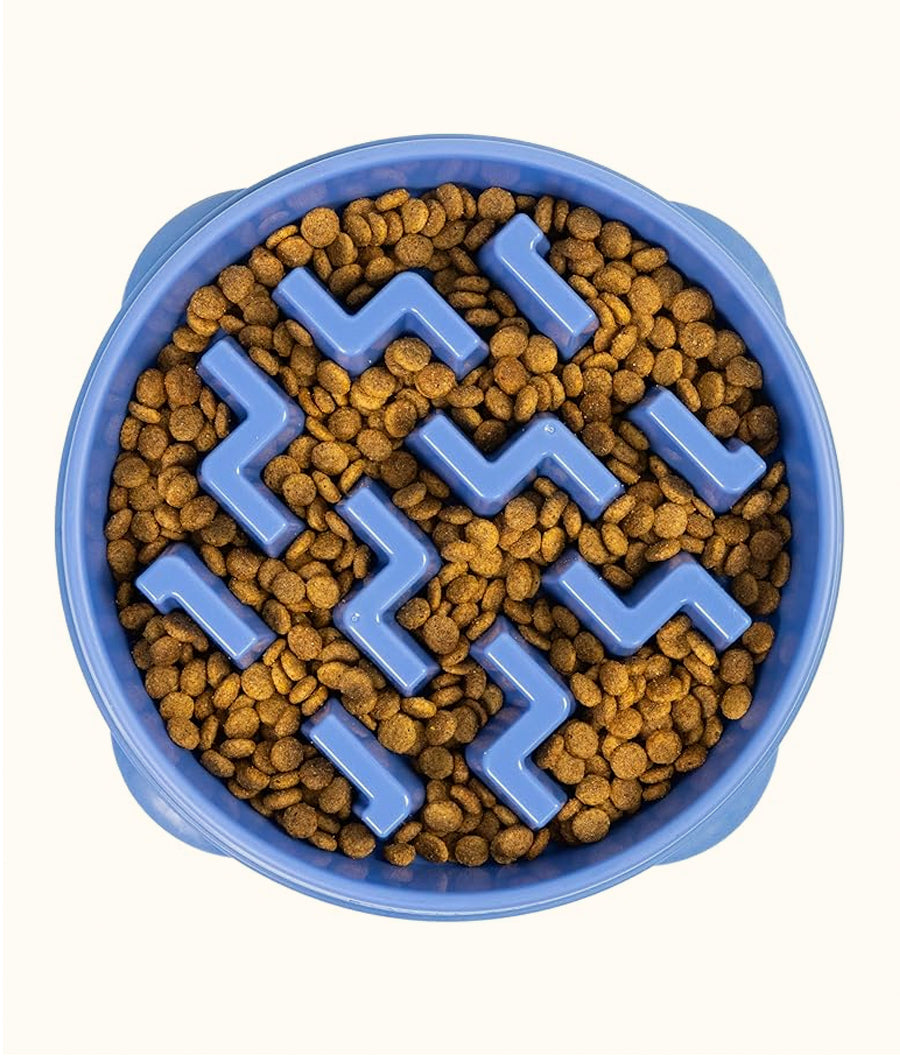 Outward Hound Slow Feeder Maze/Block Pattern Large | Dashing Pets