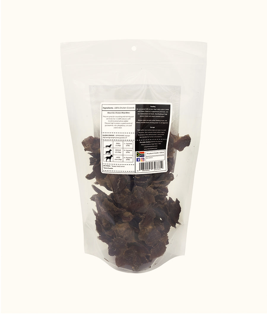 The Lekker Barkery Beef Pizzle Sticks 200g back | Dashing Pets