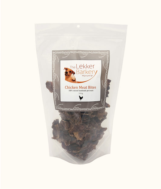 The Lekker Barkery Chicken Meat Bites 300g | Dashing Pets