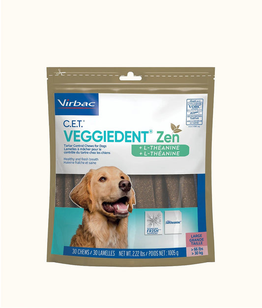 Virbac VeggieDent Zen Large(30kg>) 15's Front | Dashing Pets