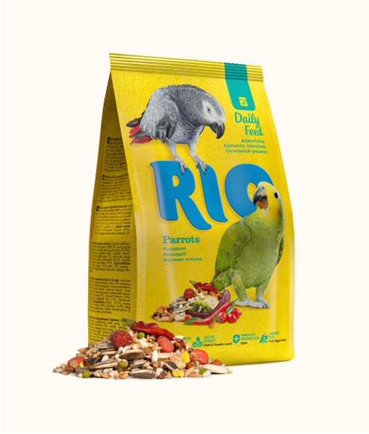 Rio Daily Feed for Parrots 1kg | Dashing Pets